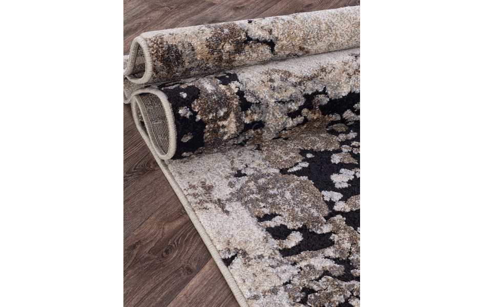Ковер 4086 - BEIGE-BLACK коллекция IBIZA