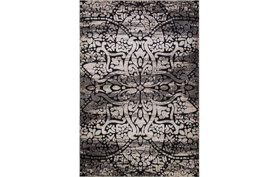 Ковер 4101 - BEIGE-BLACK коллекция IBIZA