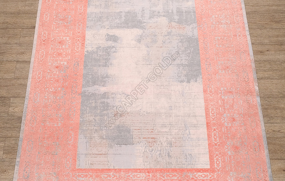 Турецкий ковер Art Deco ДИЗАЙН 3035A ЦВЕТ CREAM2 / ORANGE_2