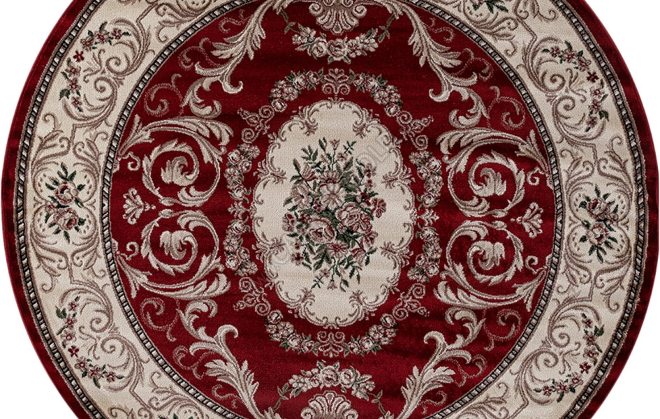 Ковер D066 - RED - Круг COLIZEY