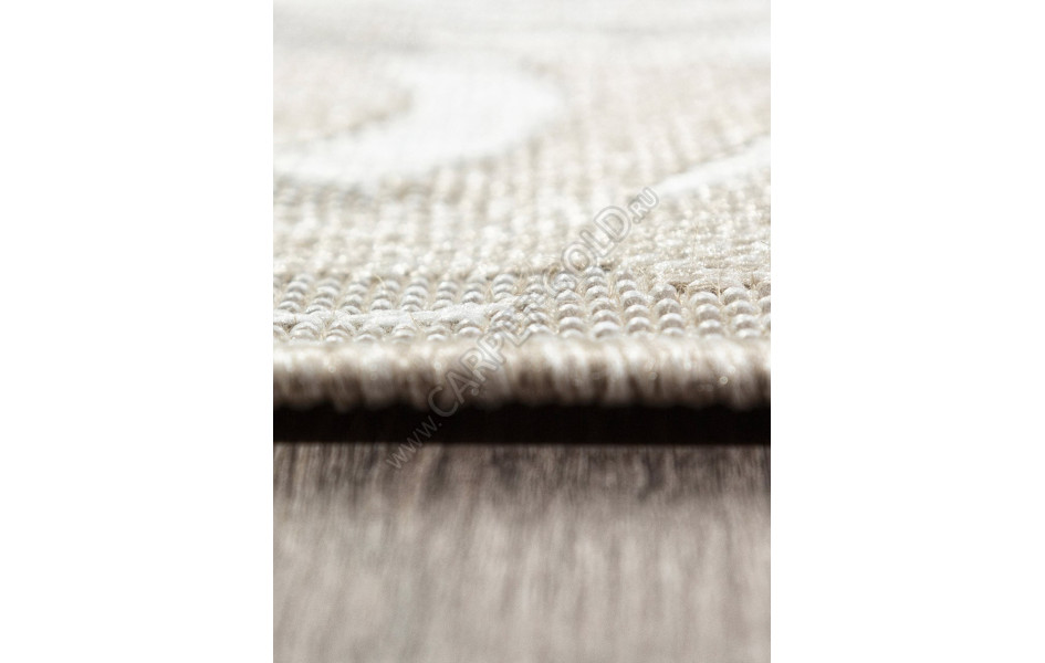 Ковер S132 - BEIGE - Овал - коллекция KAIR